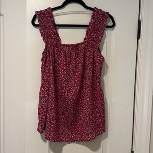 Floral Sleeveless Top